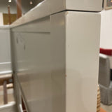 Crate & Barrel Small Space Kids Twin Bunk Bed BEDS Light Gray 42w78d61h