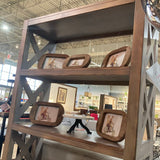 5-Shelf Farmhouse Bookcase BOOK SHELF 40w16d72.5h