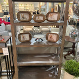 5-Shelf Farmhouse Bookcase BOOK SHELF 40w16d72.5h