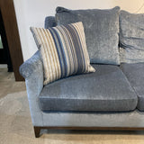 Walter E. Smithe MCM Velvet 3-Seat SOFA 88w34d33h