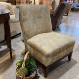 Drexel Heritage Upholstered Patterned Accent Chair CHAIR 27w32d35h