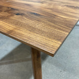 Arhaus MCM Rectangular w/ Two 18" Leaves DINING TABLE 72w38d31h