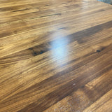 Arhaus MCM Rectangular w/ Two 18" Leaves DINING TABLE 72w38d31h