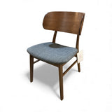 MCM Side Chair w/ Upholstered Seat DINING CHAIRS 19w18d30h