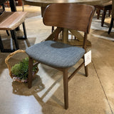 MCM Side Chair w/ Upholstered Seat DINING CHAIRS 19w18d30h