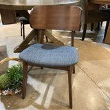 MCM Side Chair w/ Upholstered Seat DINING CHAIRS 19w18d30h