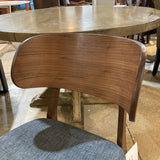 MCM Side Chair w/ Upholstered Seat DINING CHAIRS 19w18d30h