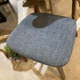 MCM Side Chair w/ Upholstered Seat DINING CHAIRS 19w18d30h