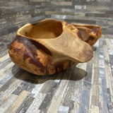 2pc Set Decorative Wood Bowls ACCESSORIES 7d3.5h