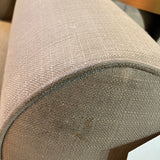 3pc U-Shape Fabric Rollarm SECTIONAL 136w90d36h