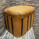 Handwoven Wicker Basket w/ Lid ACCESSORIES 20w14d14h