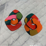 Colorful Chain Earrings GIFT Multi 2x3