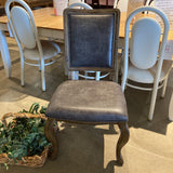 Gramercy Rectangle Back DINING CHAIRS Gray/Brown 21X21X39