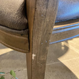 Gramercy Rectangle Back DINING CHAIRS Gray/Brown 21X21X39