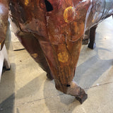 Custom Craftsman Huge Metal Horse ACCESSORIES 50"H